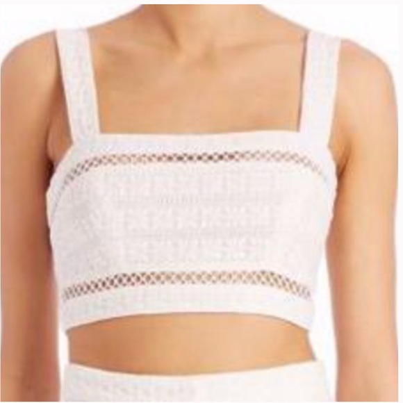 Zimmermann Tops - Zimmerman ivory crop bandeau